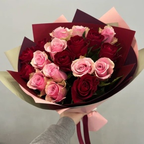 Букет "Вечность" из 17 роз кения (40 см) в Электроуглях