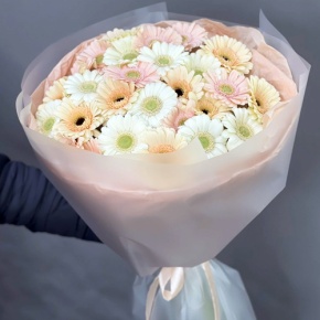 Букет "Гера" из 25 гербер в Электроуглях