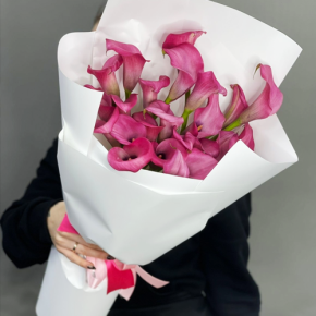 Монобукет из 21 каллы в Электроуглях