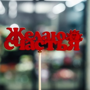 Топпер Желаю Счастья в Электроуглях