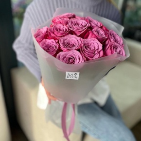 Букет из 15 роз Меритим (50 см) в Электроуглях