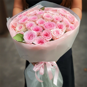 Букет из 25 махровых роз (60 см) в Электроуглях