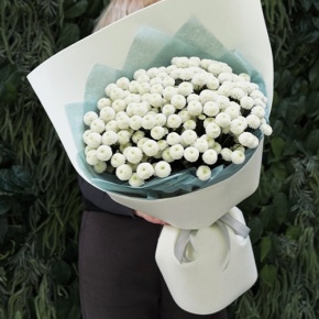 Букет из 25 хризантем Ньютон в Электроуглях