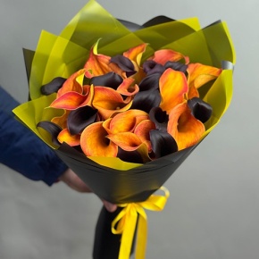 Букет "Карамель" из 29 калл в Электроуглях