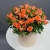 Композиция в шляпной коробке из оранжевых кустовых роз в Электроуглях Композиция в шляпной коробке из оранжевых кустовых роз в Электроуглях