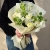 Стильный букет "Нелли" из ранункулюсов, молюцеллы, аллиума, сирени, нарциссов и ирисов в Электроуглях