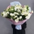 Букет "Изысканность" из 31 белой эустомы в Электроуглях Букет "Изысканность" из 31 белой эустомы в Электроуглях