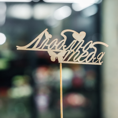 Топпер Люблю тебя в Электроуглях