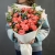 Букет "Фортуна" из коралловых роз и оксипеталума в Электроуглях Букет "Фортуна" из коралловых роз и оксипеталума в Электроуглях