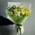 Букет "Зеленая фея" из роз, эустом, скимии и ромашек в Электроуглях Букет "Зеленая фея" из роз, эустом, скимии и ромашек в Электроуглях