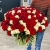 Букет 151 роза красный и белый микс (60 см) в Электроуглях Букет 151 роза красный и белый микс (60 см) в Электроуглях