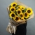Букет "Месседж" с подсолнухами и эвкалиптом в Электроуглях