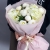 Букет "Белый жемчуг" из гортензий и пионов в Электроуглях