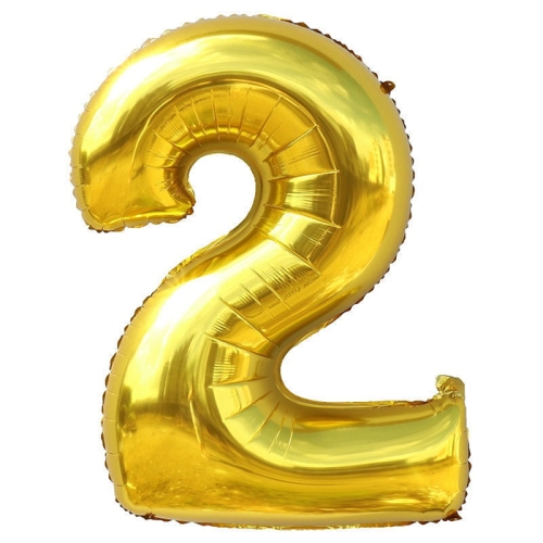 Шар гелиевый цифра 2 (40х102 см) в Электроуглях
