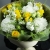 Букет "Фисташка" из роз, хризантем и маттиол в Электроуглях Букет "Фисташка" из роз, хризантем и маттиол в Электроуглях